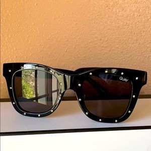 Quay Australia Sunglasses “After Hours” Rhinestone